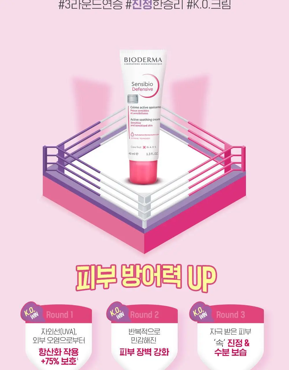 [슬로우에이징]바이오더마 센시비오 디펜시브 40ml 상세페이지 5